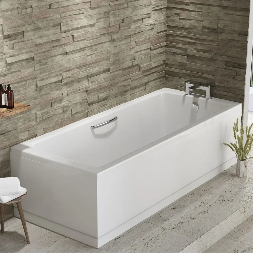 Eastbrook Rockall Se Tg 1700x750 (440) 5mm White product image - Image 1