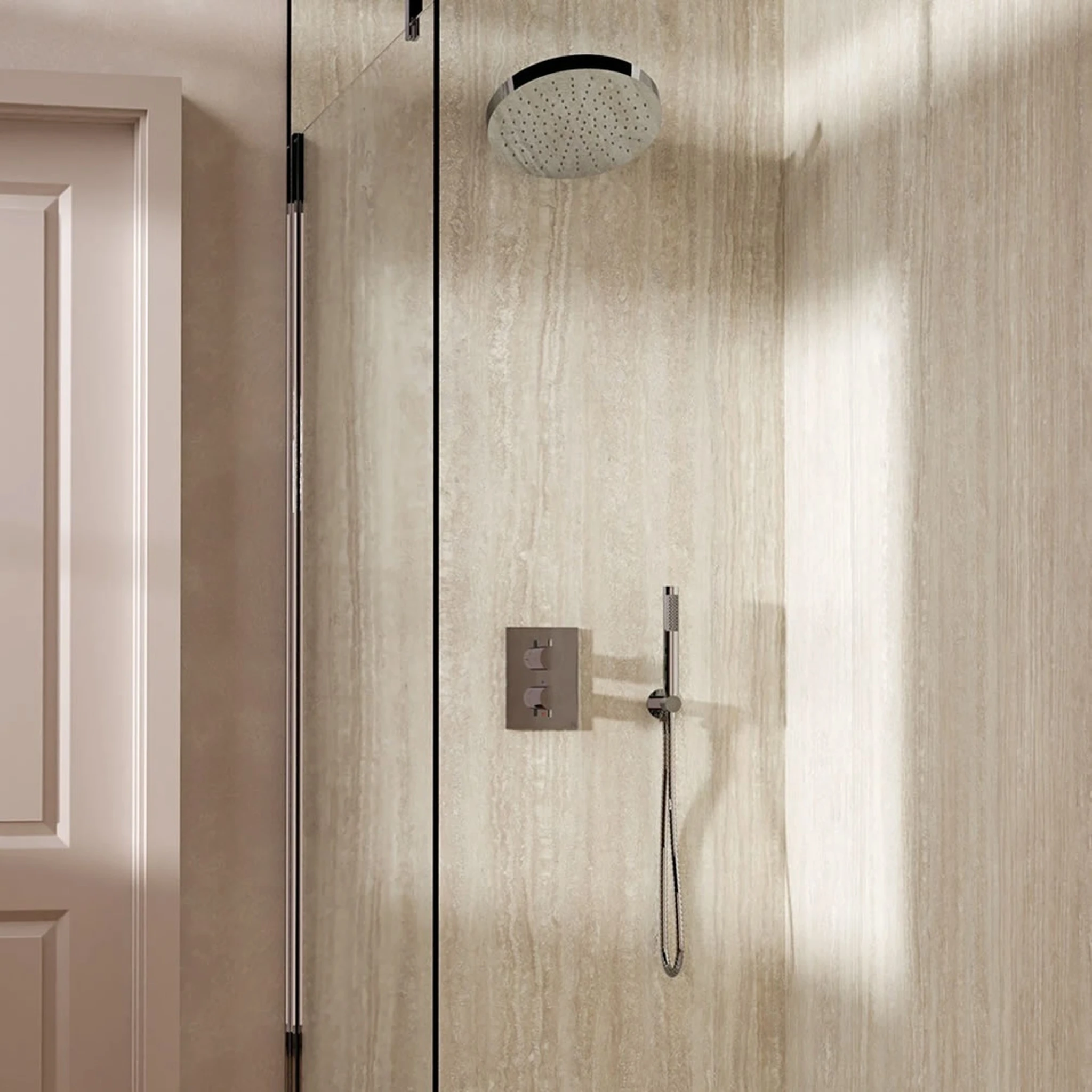 Crosswater Crossbox Shower Set 8 Chrome