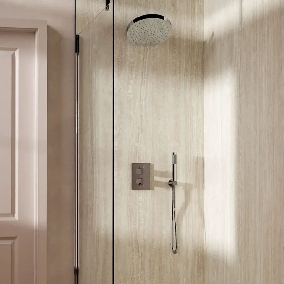 Crosswater Crossbox Shower Set 8 Chrome product image - Image 1