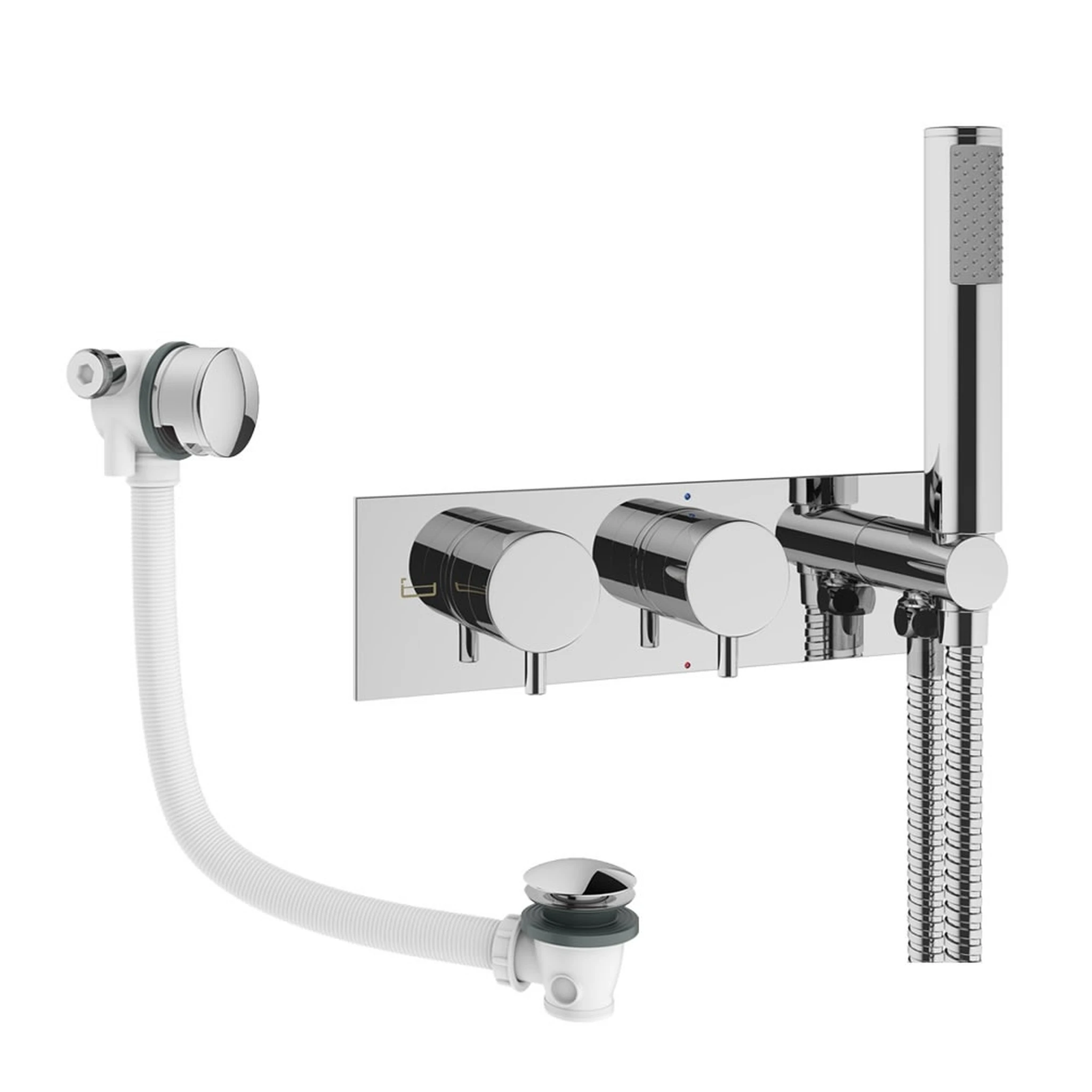 Crosswater Design Shower Set 5 Chrome