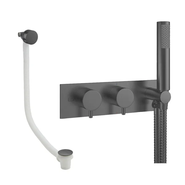 Crosswater Design Shower Set 5 Slate