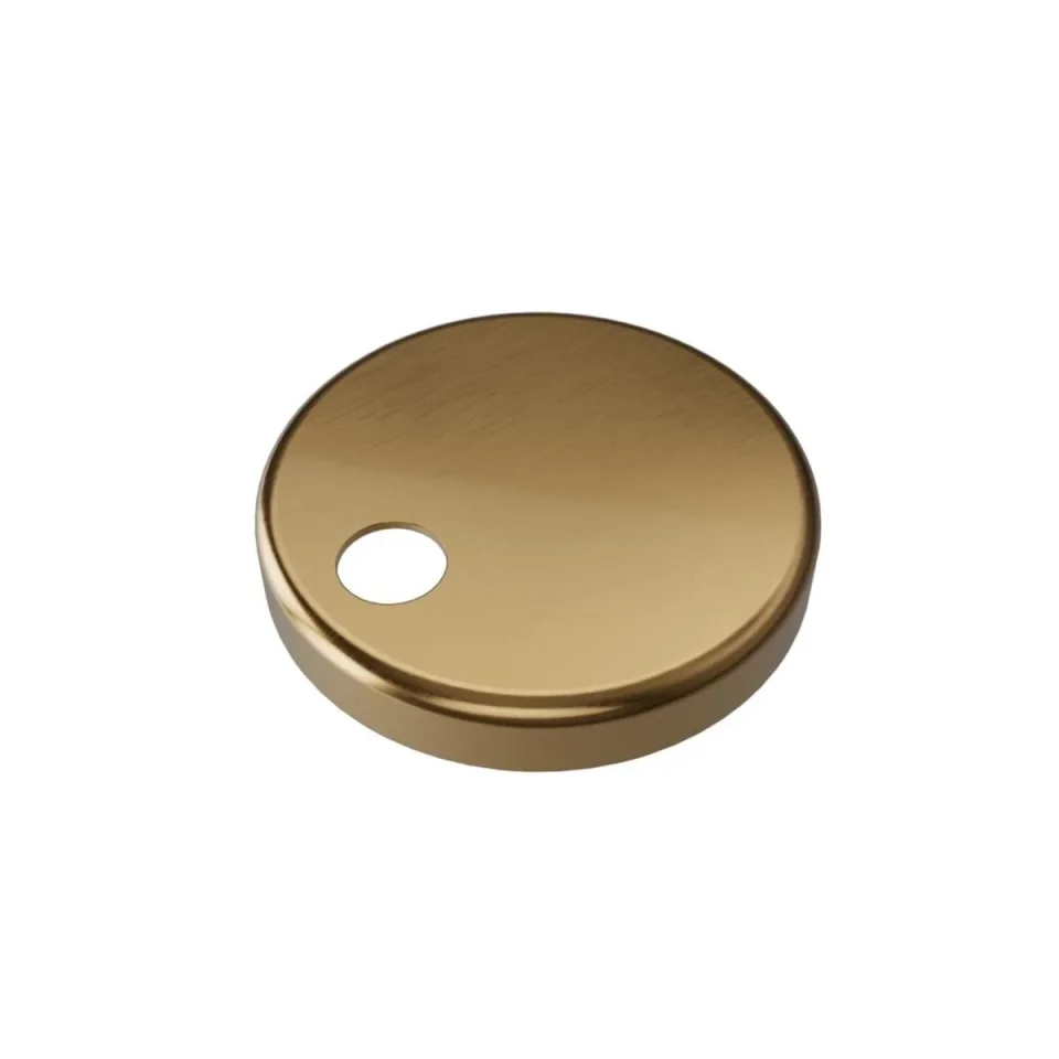 Crosswater Glide II Decorative Hinge Cover Brushed Brass product image - Image 1