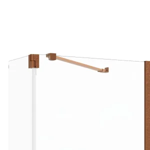 Crosswater Gallery Angled Brace Bar Brushed Bronze