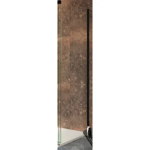 Crosswater Asura 8mm Side Panel for Sliding Door 800 Matt Black