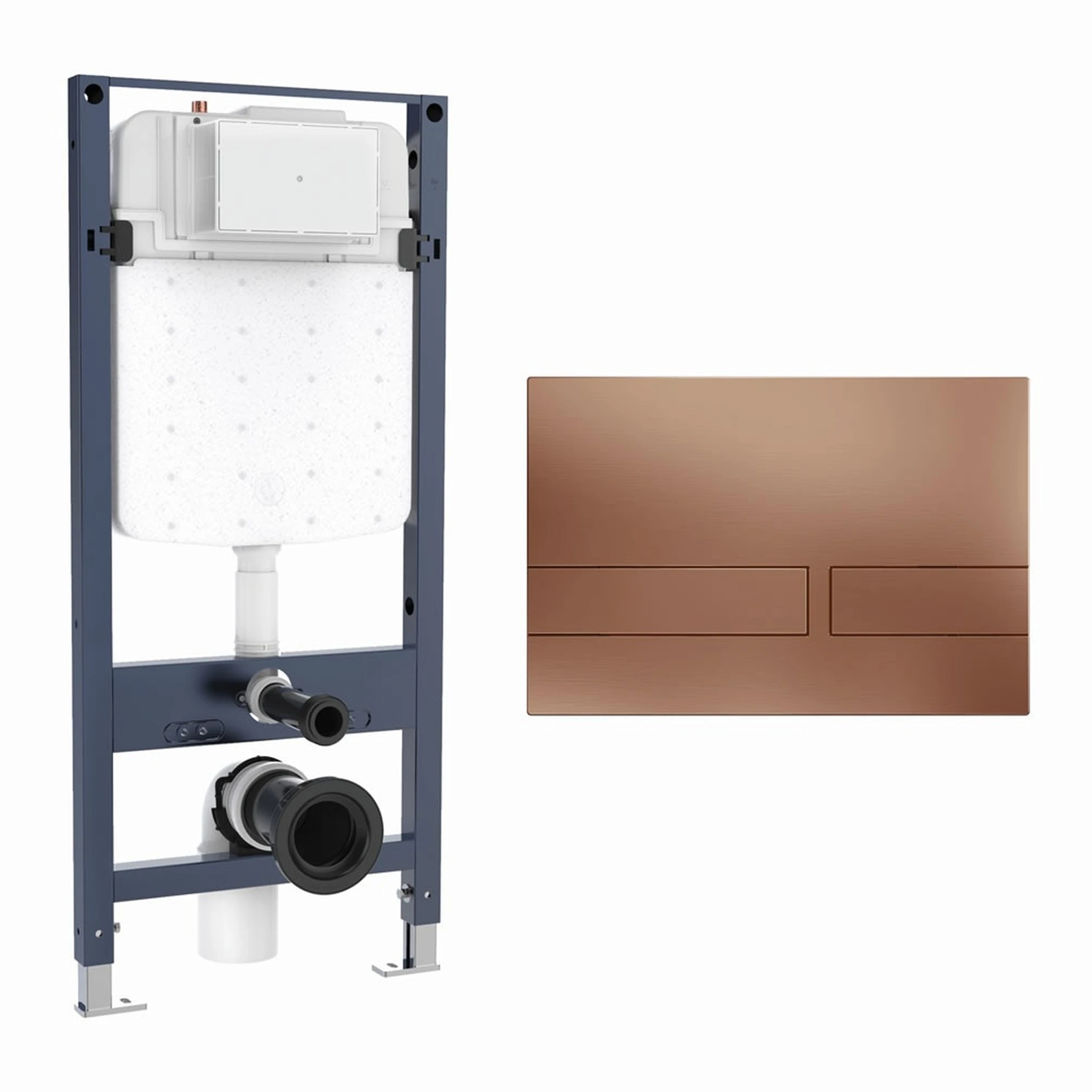 Crosswater Venue Frame Set 4 Brushed Bronze