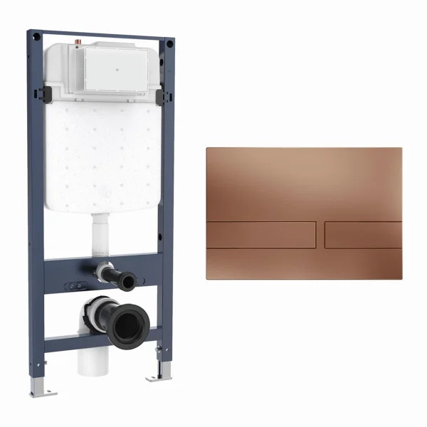 Crosswater Venue Frame Set 4 Brushed Bronze