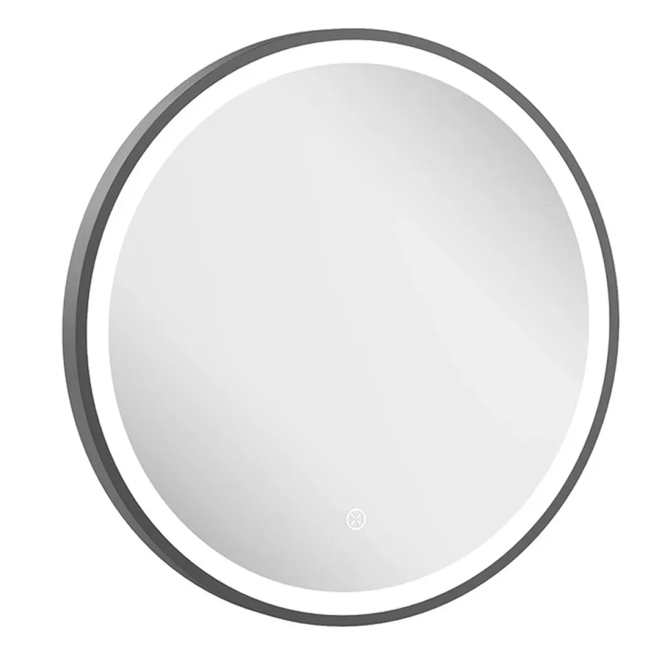 Crosswater Infinity Illuminated Mirror 500 Slate detail view - Image 2