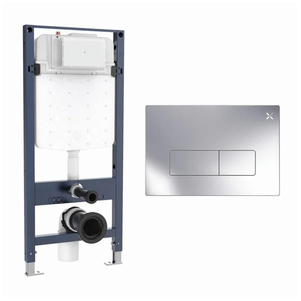 Crosswater Mpro Frame Set 4 Chrome