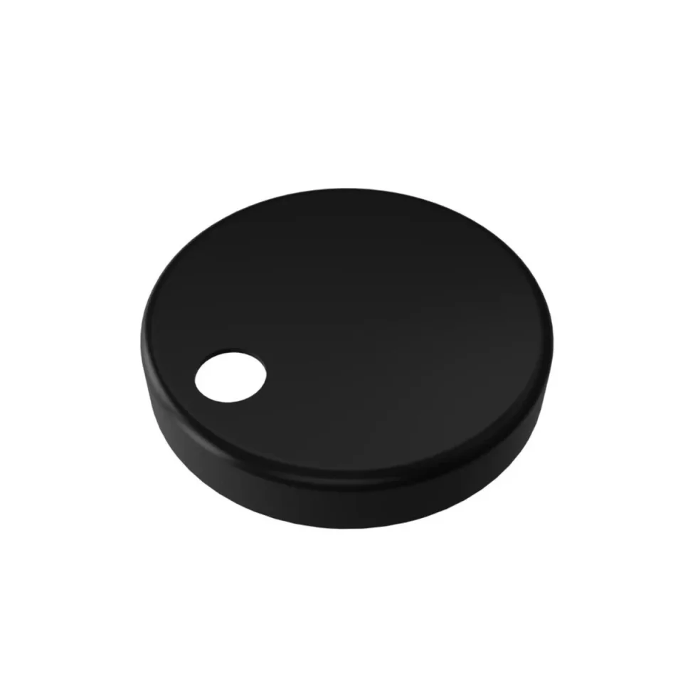 Crosswater Kai Decorative Hinge Cover Matt Black product image - Image 1