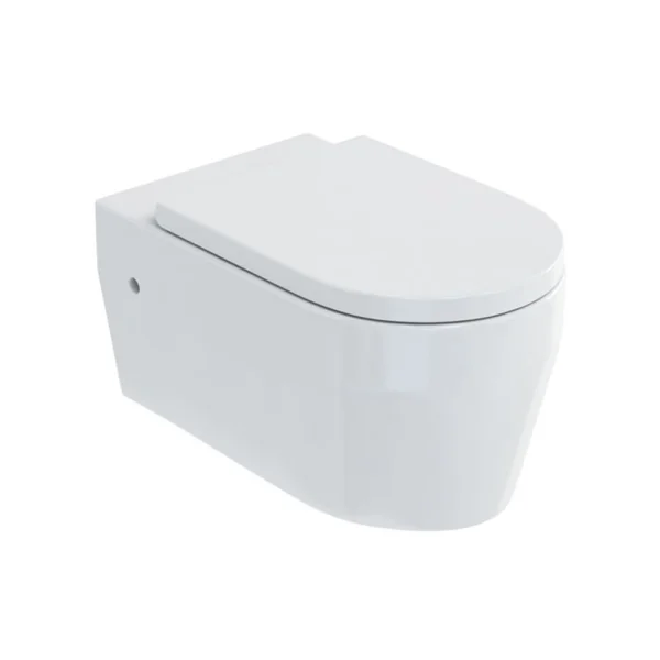 Britton Stadium Wall Hung Wc & Seat Gloss White