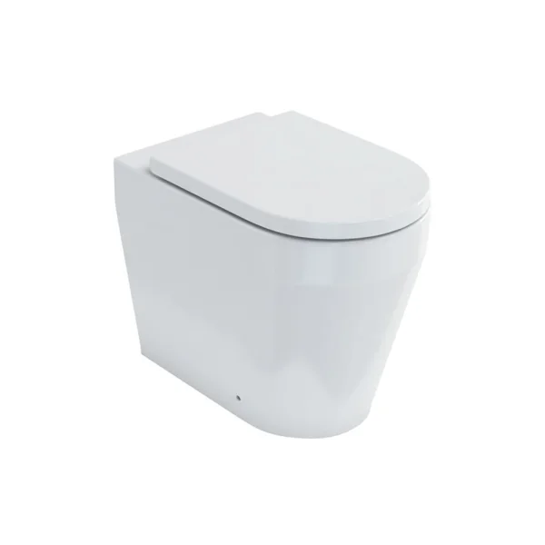Britton Stadium Back To Wall Wc & Seat Gloss White