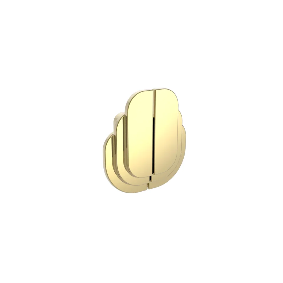 Burlington Riviera Tier Handle Pair Gold detail view - Image 2