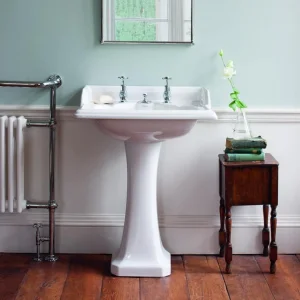 Burlington Classic Basin For Integrated Waste & Overflow