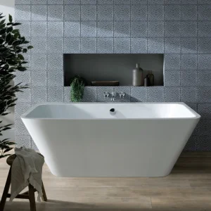 Bc Designs Ancora Btw 1500x720 Bath (waste Included) White