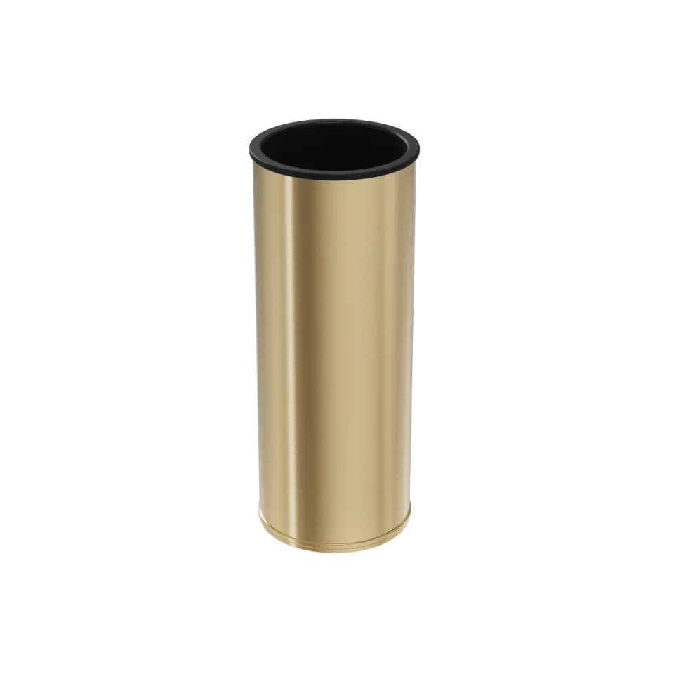 Crosswater Mpro Freestanding Tumbler Holder Brushed Brass detail view - Image 2