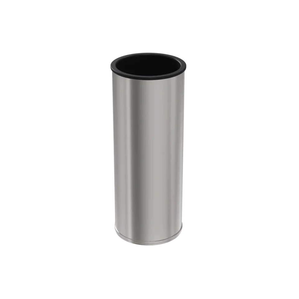 Crosswater Mpro Freestanding Tumbler Holder Stainless Steel Effect detail view - Image 2