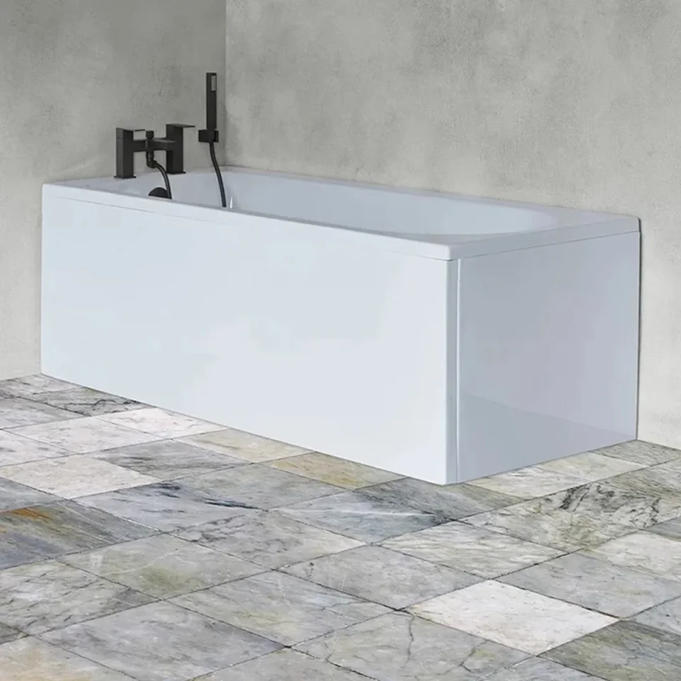 Crosswater Flow Single Ended Arcylic Bath 1800 X 700mm product image - Image 1