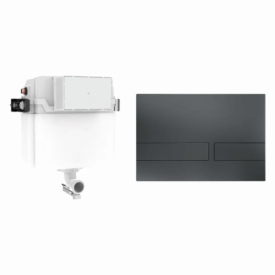Crosswater Venue Cistern Set 1 Slate product image - Image 1
