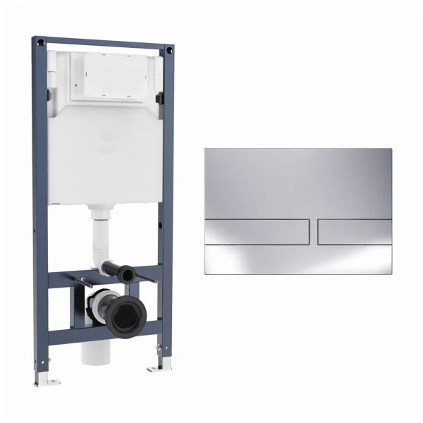 Crosswater Venue Frame Set 3 Chrome