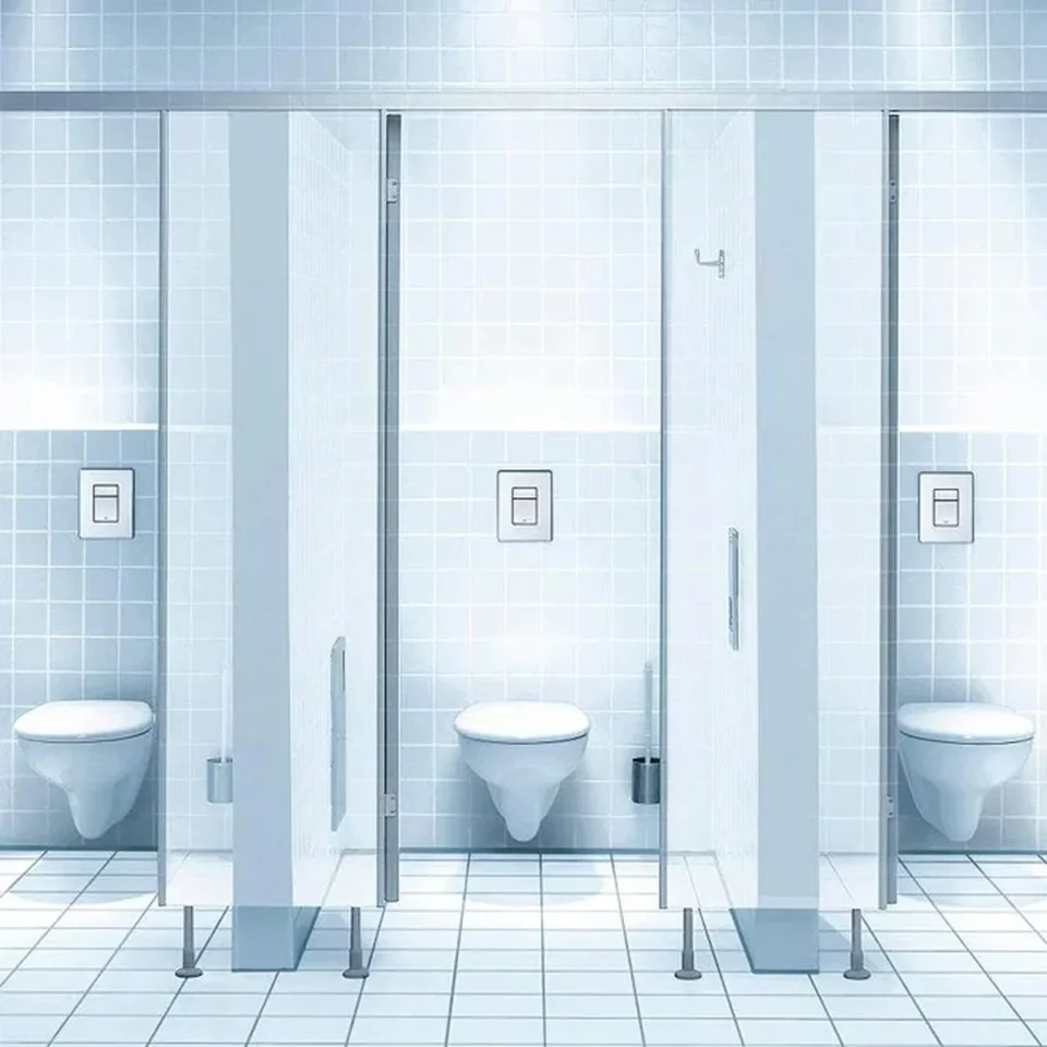 Grohe 38732sd0 Cosmo Vertical Flushplate Ss detail view - Image 2