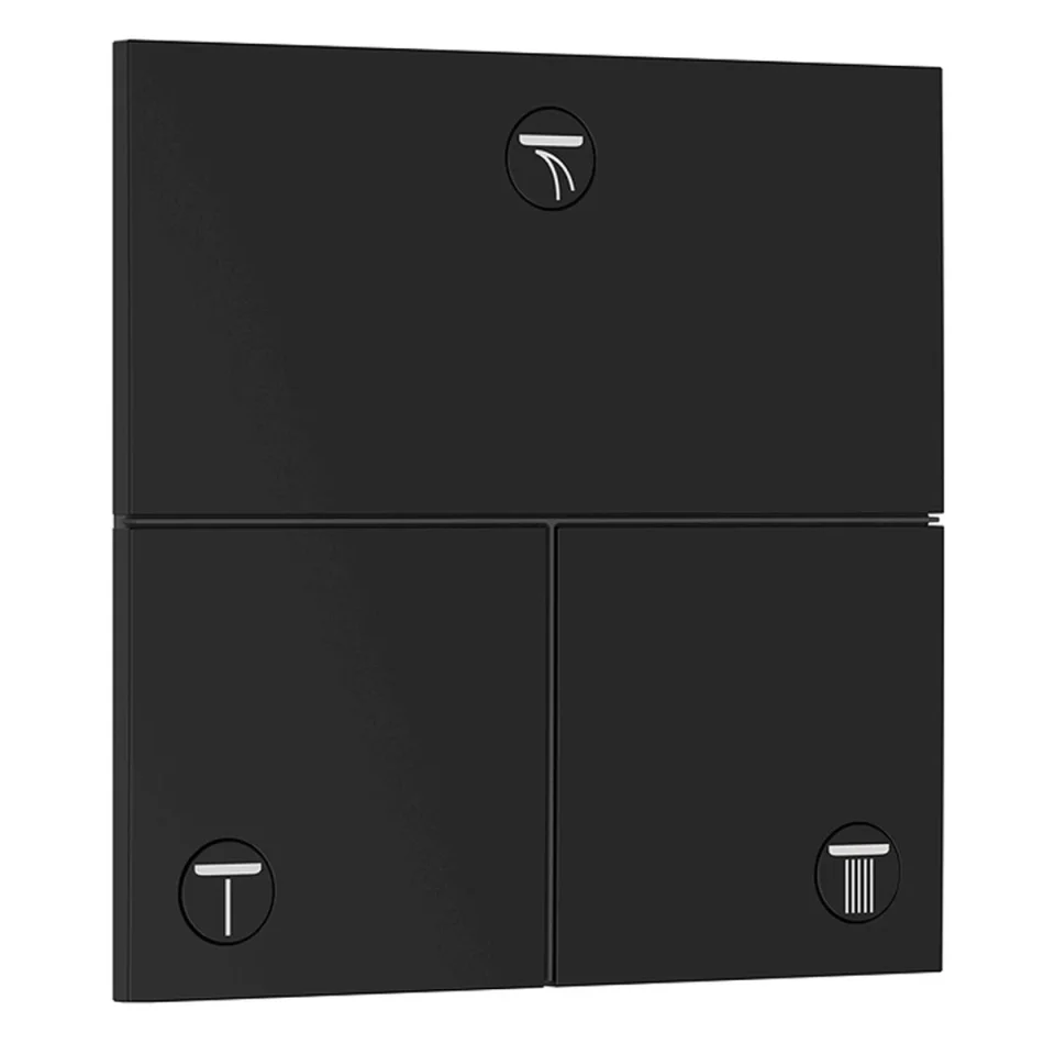 Hansgrohe Showerselect Comfort E Valve For Concealed Installation For 3 Functions Matt Black product image - Image 1