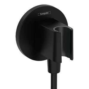 Hansgrohe Fixfit S Wall Outlet 130 X 110 X 87mm Black - Matt