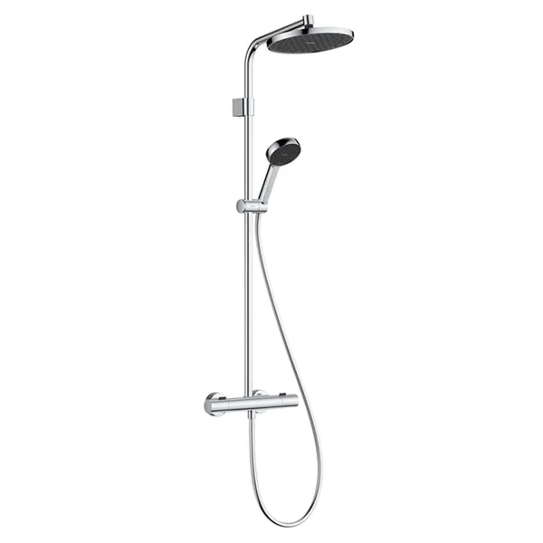 Hansgrohe Activera S Showerpipes With Thermostatic Mixer 1080 X 355 X 100mm Chrome