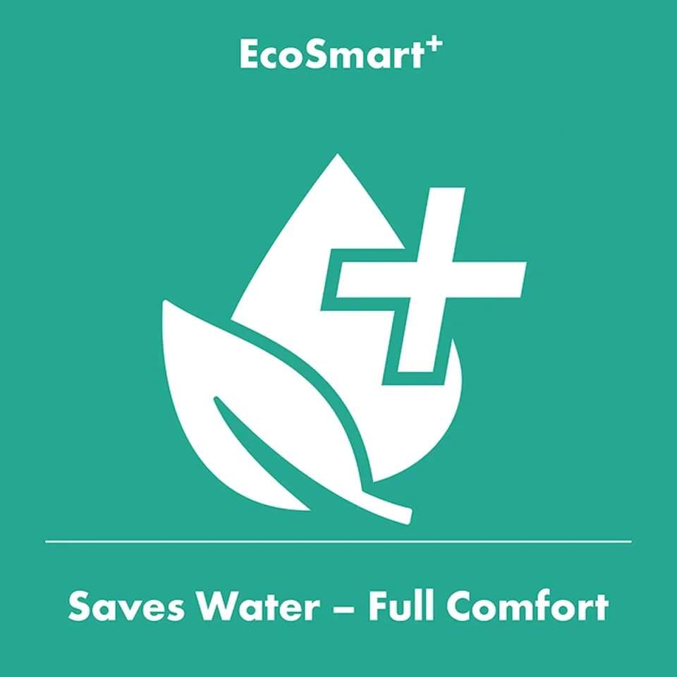Hansgrohe Tecturis S Single Lever Basin Mixer For Concealed Installation Wall-mounted Ecosmart+ With Spout 22,5 Cm Chrome detail view - Image 3