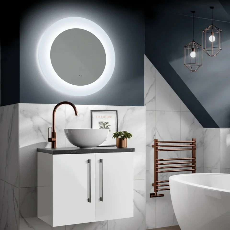 Hib Cassini Round 60 Mirror 60cm X D3.7cm product image - Image 1