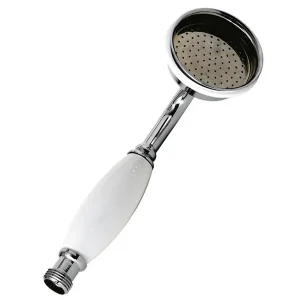Hudson Reed Large Traditional Handset Chrome/white