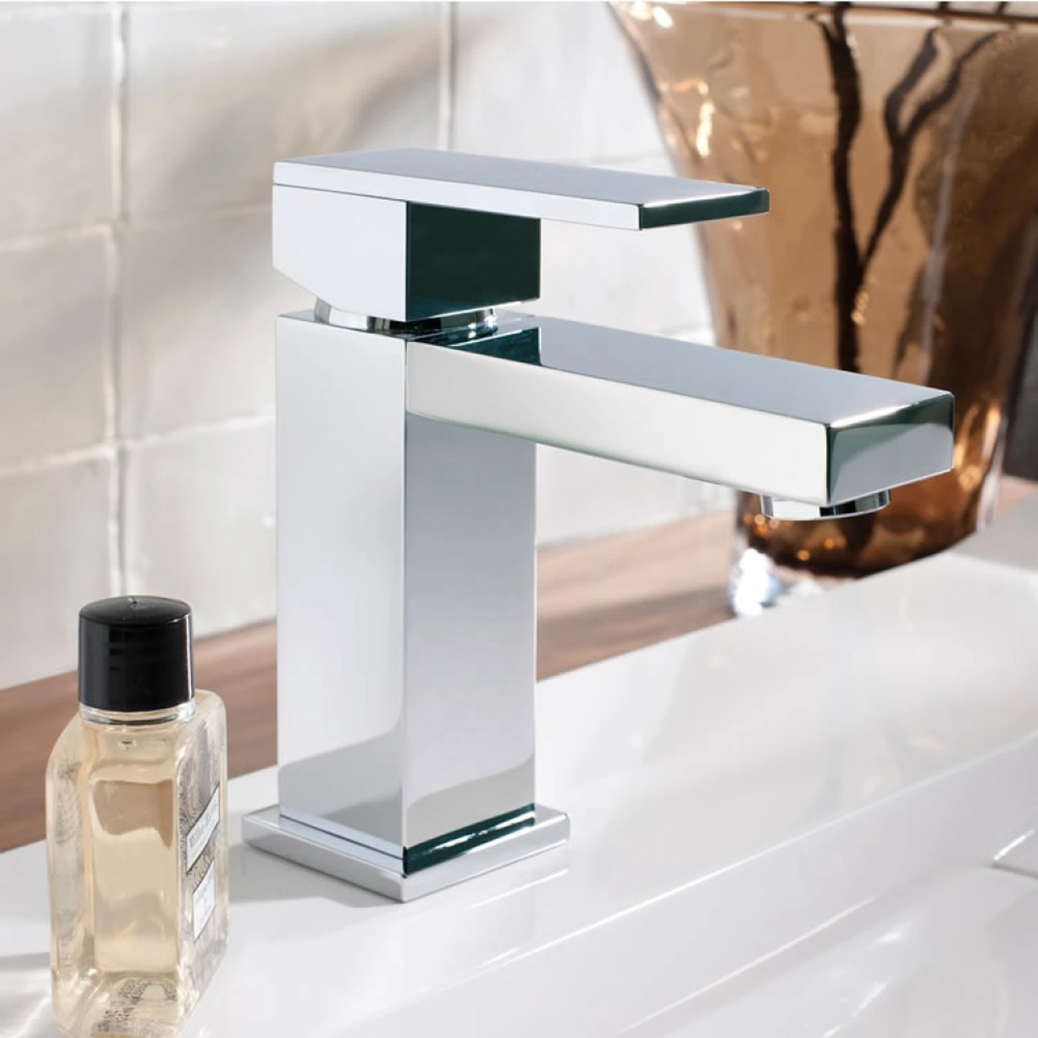 Just Taps Athena Single Lever Basin Mixer W/O Puw Chrome