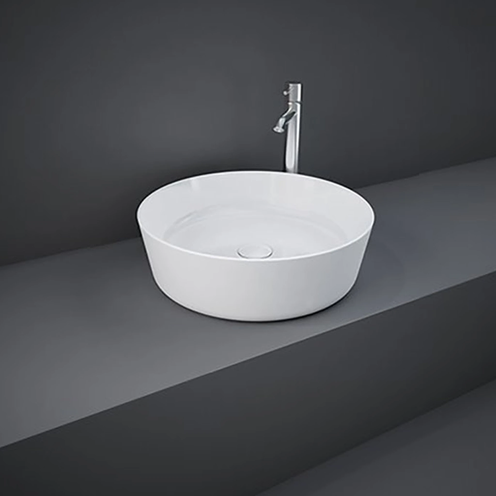 Rak Feeling 42cm Round Counter Top Wash Basin