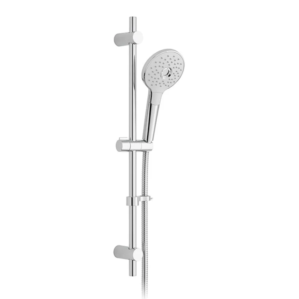Vado Ora Multi Function Round Slide Rail Kit Chrome product image - Image 1