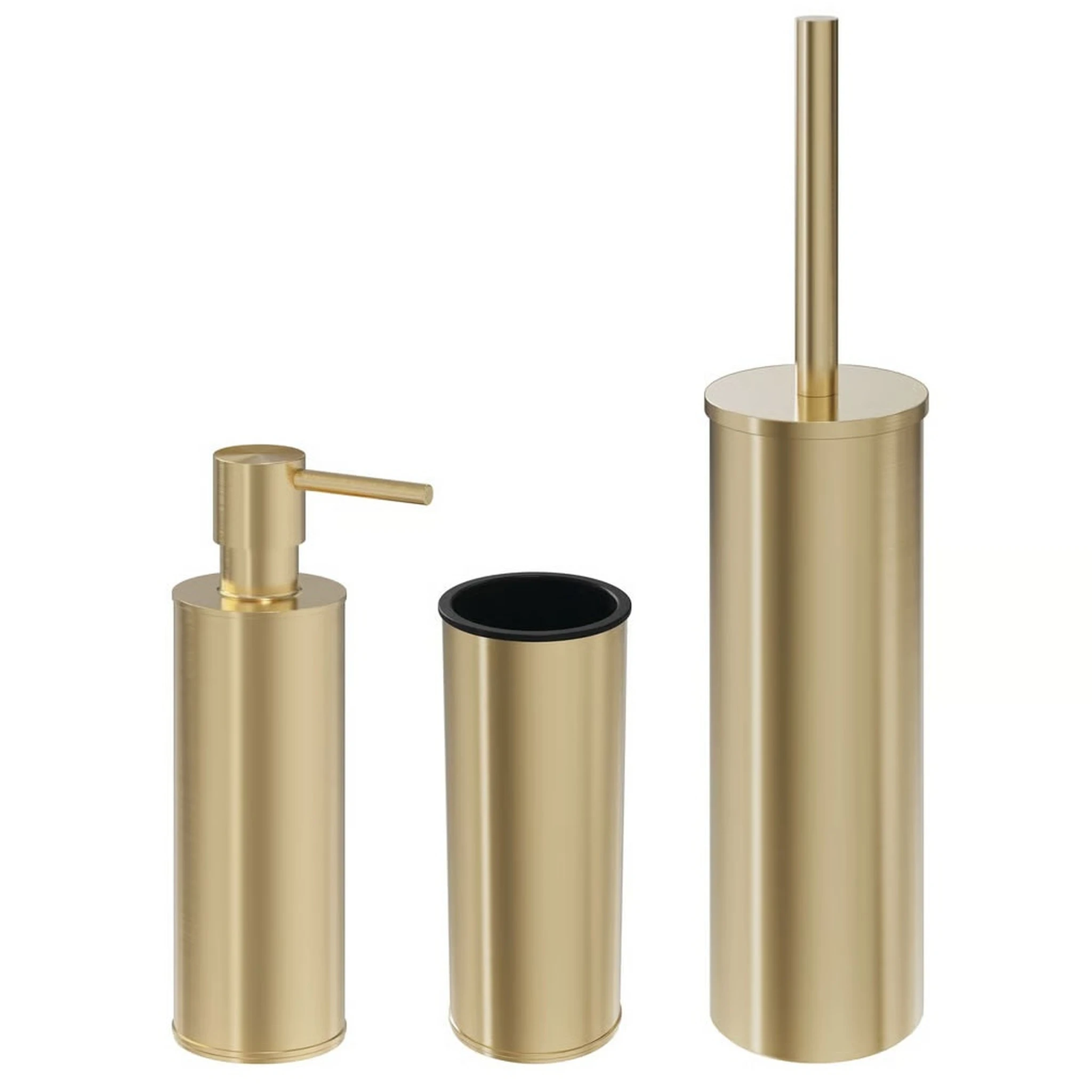Crosswater Mpro Freestanding Accessory Set Brushed Brass