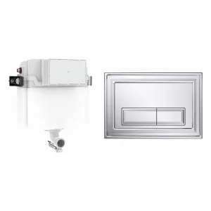 Crosswater Belgravia Cistern Set 1 Chrome