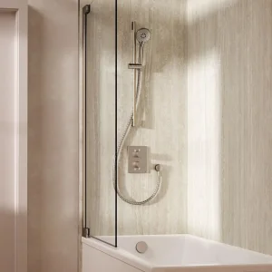 Crosswater Crossbox Shower Set 6 Brushed Nickel