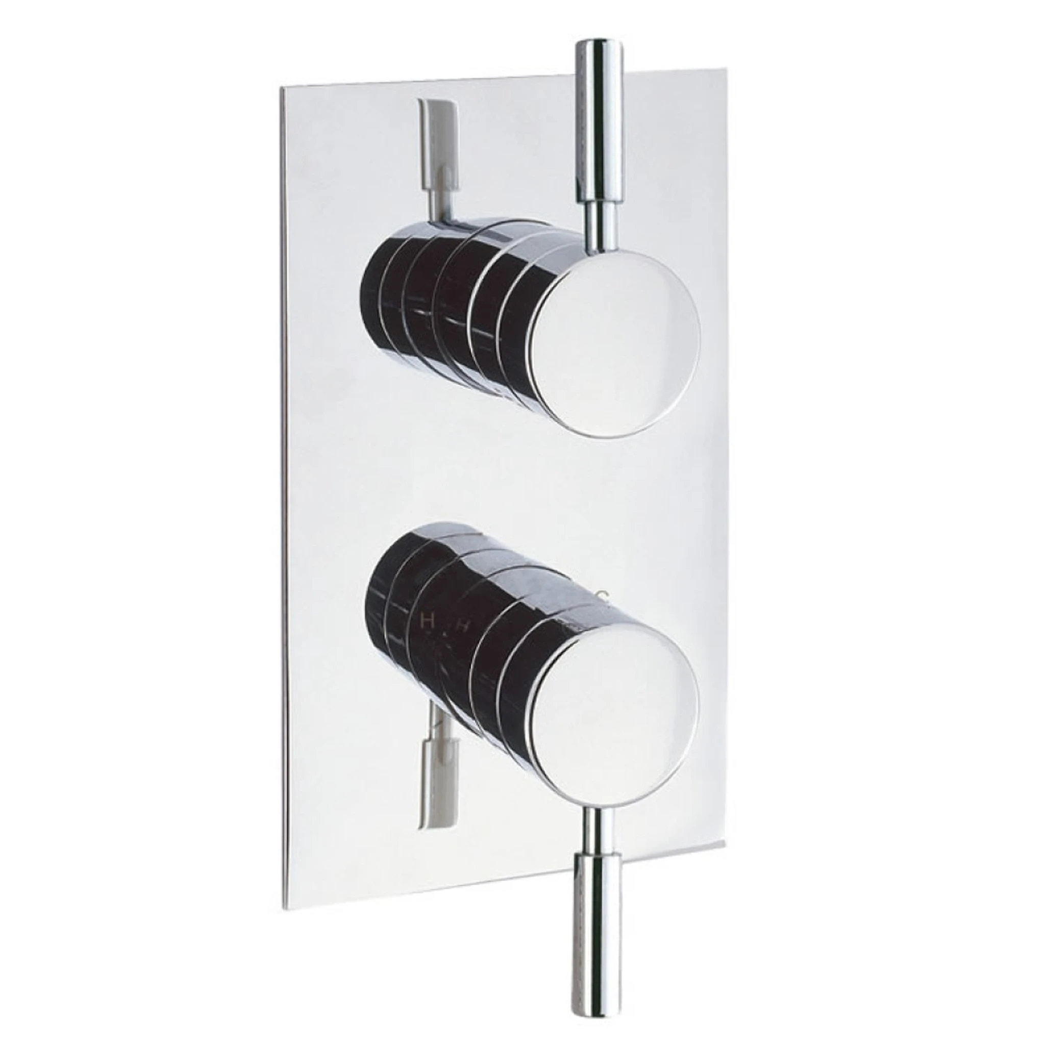 Crosswater Design 2 Handle Trimset for Shower Mixer Valve WLBP1000RC+ Chrome