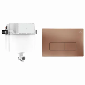 Crosswater Mpro Cistern Set 1 Brushed Bronze