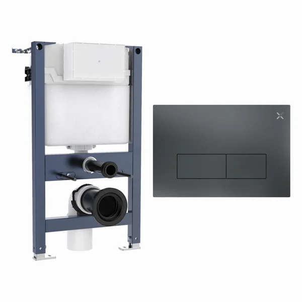 Crosswater Mpro Stainless Steel Frame Set 1 Slate