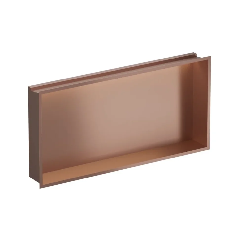 Crosswater Niches 610 X 305mm X 80mm With Led Light Strip Brushed Bronze product image - Image 1