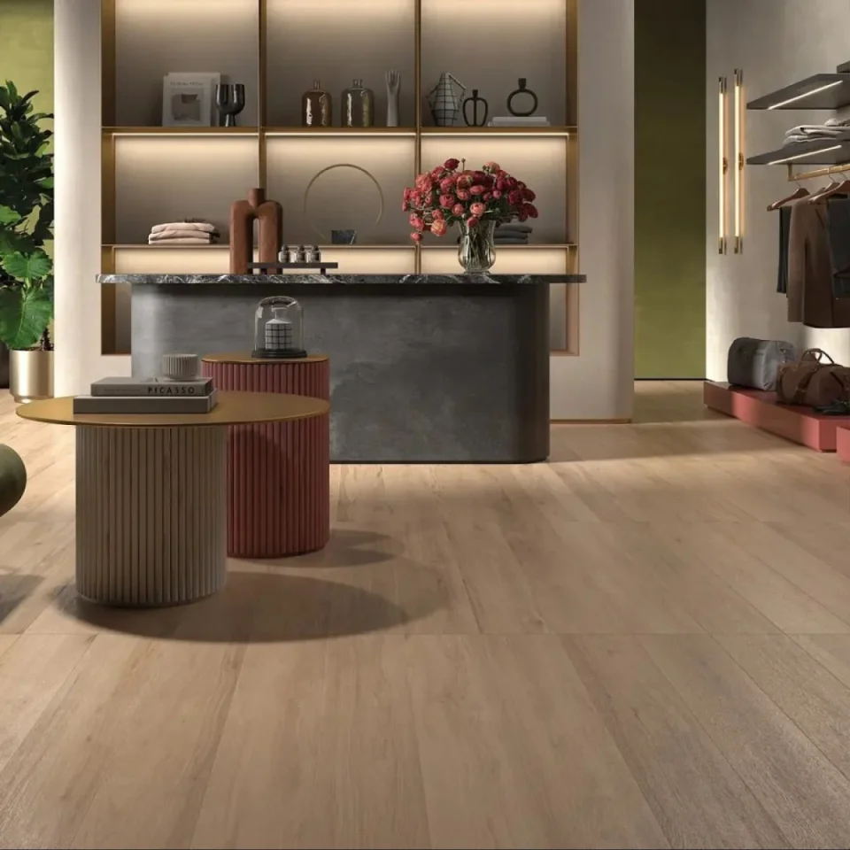 Gardenia Modera Dark Beige 16X100  Matt Rectified Porcelain  50106 - SALE detail view - Image 4