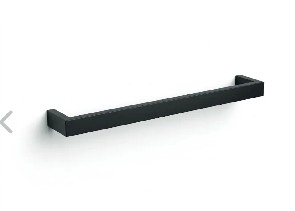 Thermorail Dss6 Single Square 632mm 23w 12v Matt Black product image - Image 1