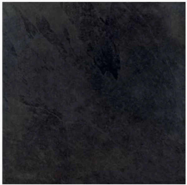 European Tiles Slabs Black 60X60Cm Textured Porcelain Rectified Tile (1.44msq)