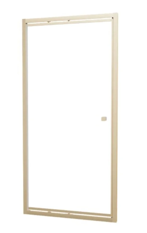 Crosswater 6mm Infold Door 760 Brushed Brass detail view - Image 2