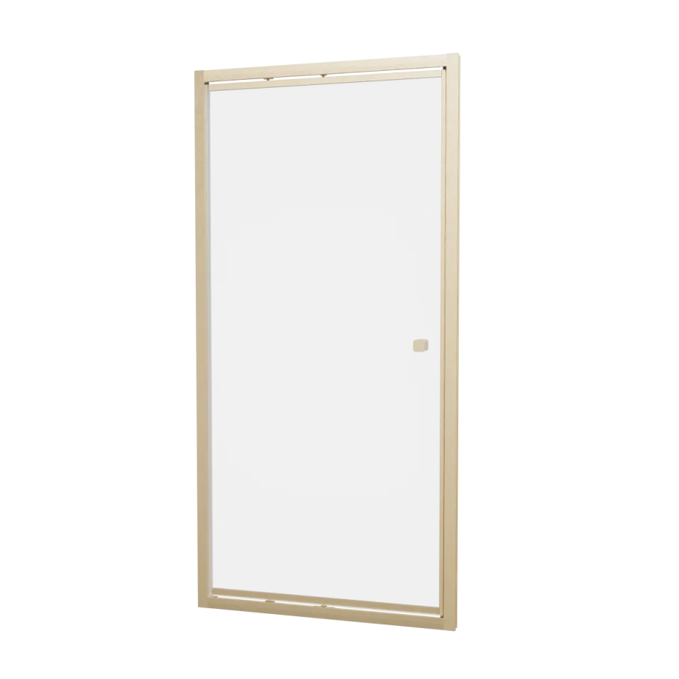 Crosswater 6mm Infold Door 760 Brushed Brass product image - Image 1