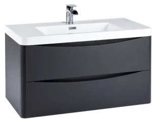 Scudo Bella 900 Wall Cabinet Graphite Grey