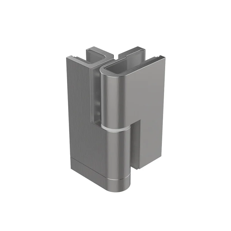 Crosswater Gallery Deflector Panel Hinge x2 Chrome product image - Image 1