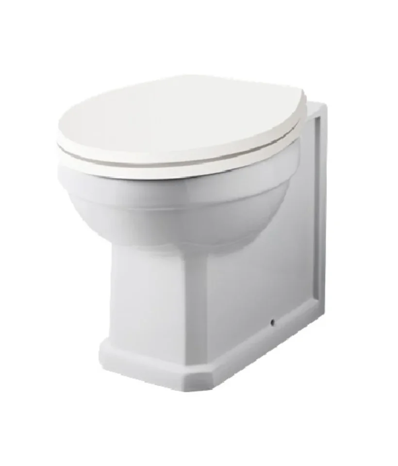 Hudson Reed Back To Wall Pan White detail view - Image 4