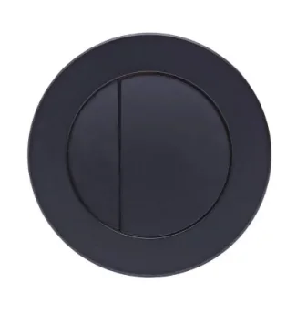 Roper Rhodes Round Dual Flush Button - Black product image - Image 3