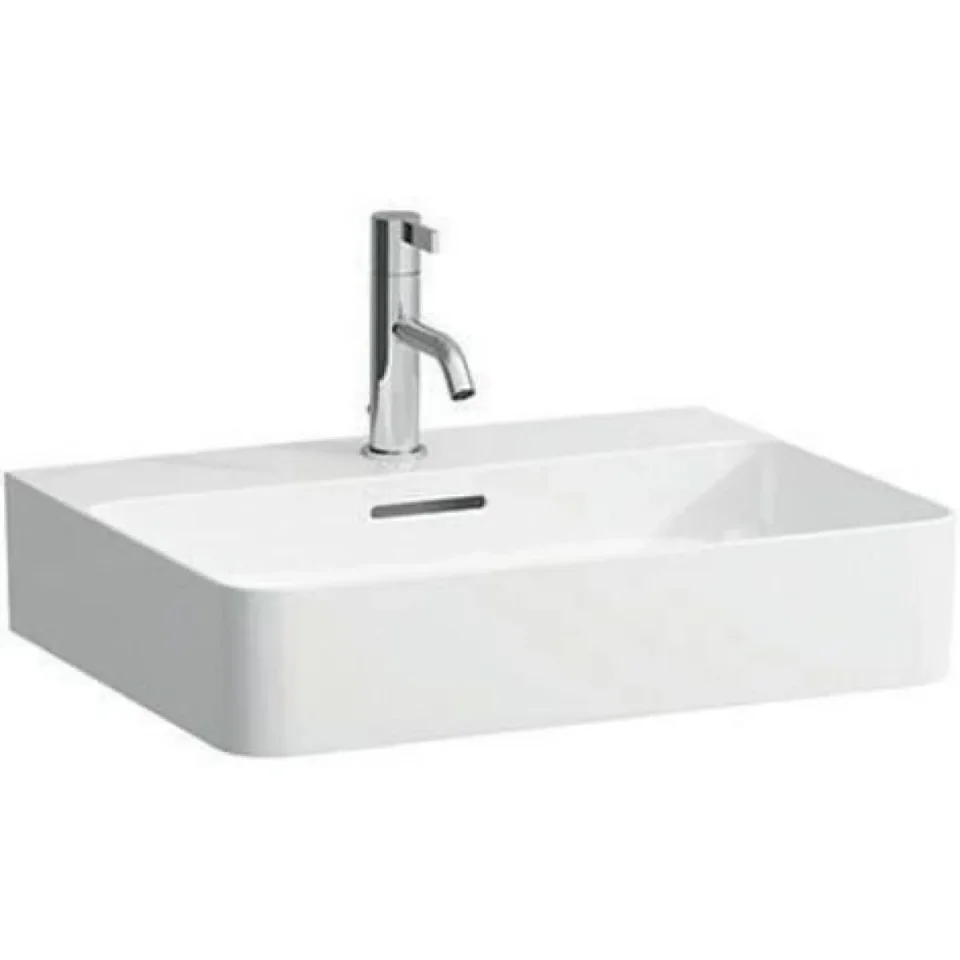 Laufen Val Basin 550x420mm 1th - White detail view - Image 4